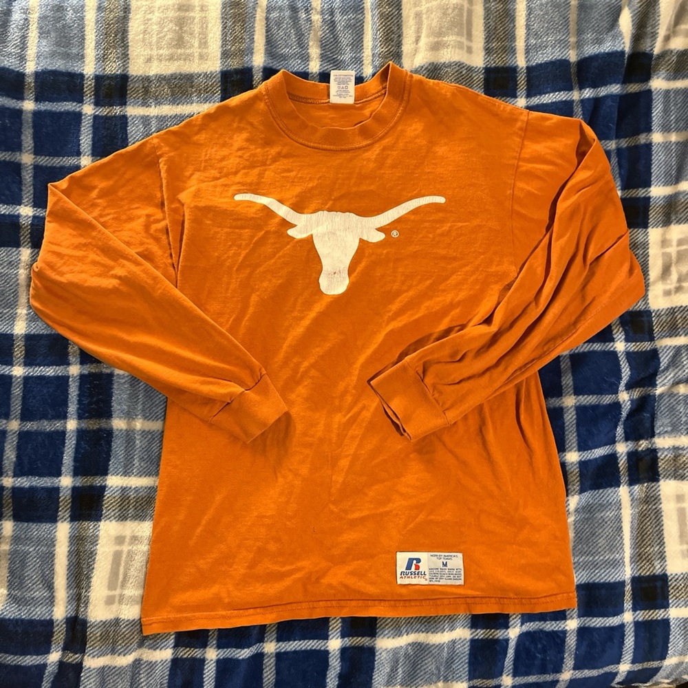 1 boys medium long sleeve Texas longhorn shirt